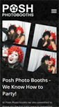 Mobile Screenshot of poshphotobooths.com